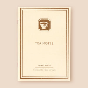 Open image in slideshow, &#39;Tea Notes&#39; Notebook by Rosemark Press
