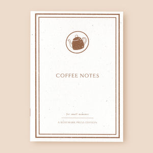 Open image in slideshow, &#39;Coffee Notes&#39; Notebook by Rosemark Press
